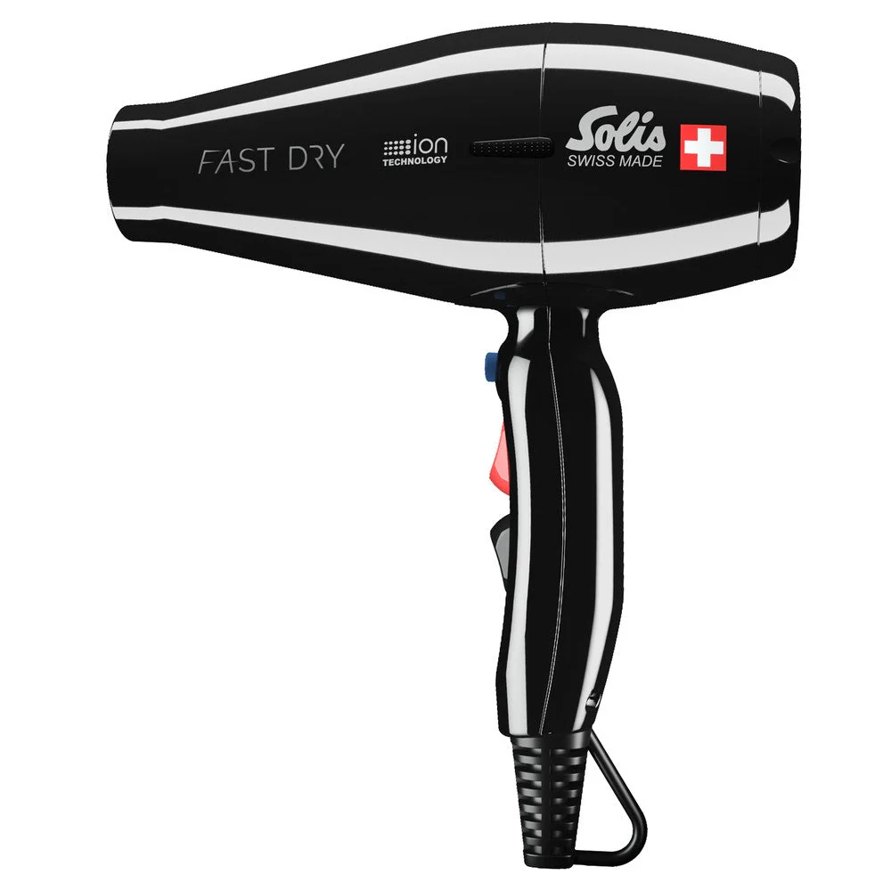 Solis Fast Dry Haardroger Black - Image 3