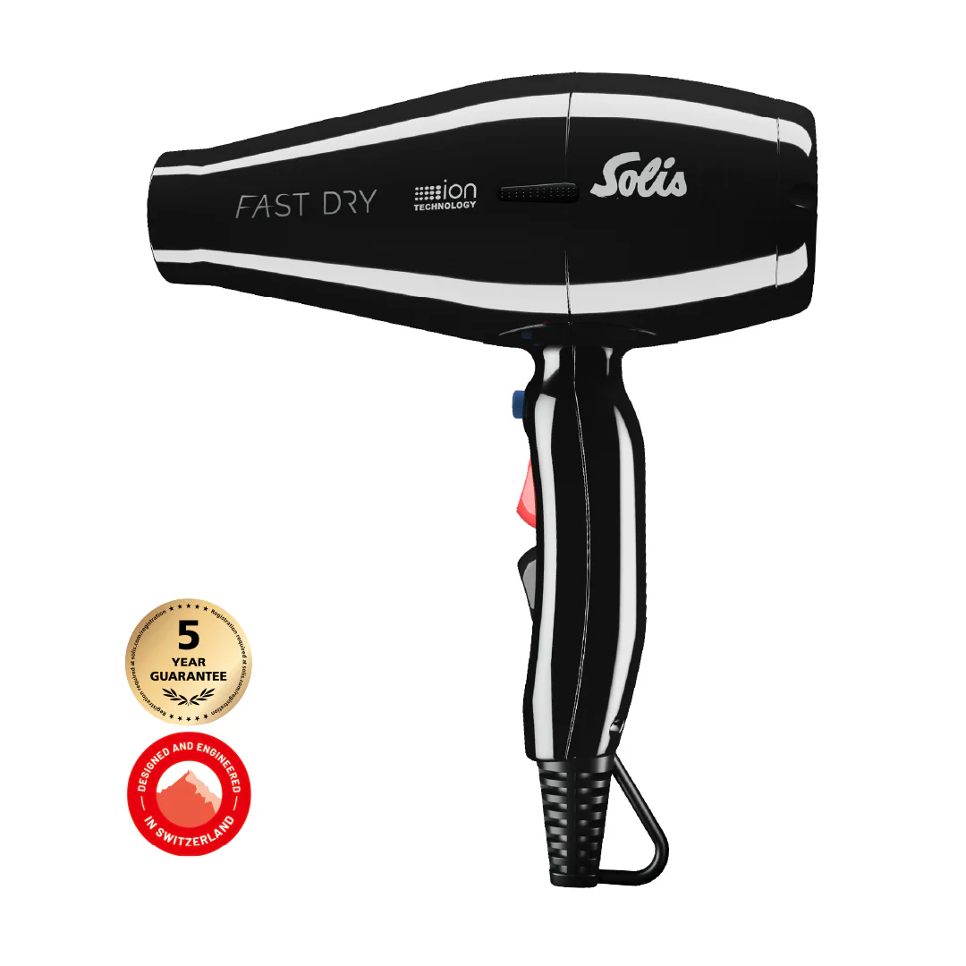 Solis Fast Dry Haardroger Black - Image 4