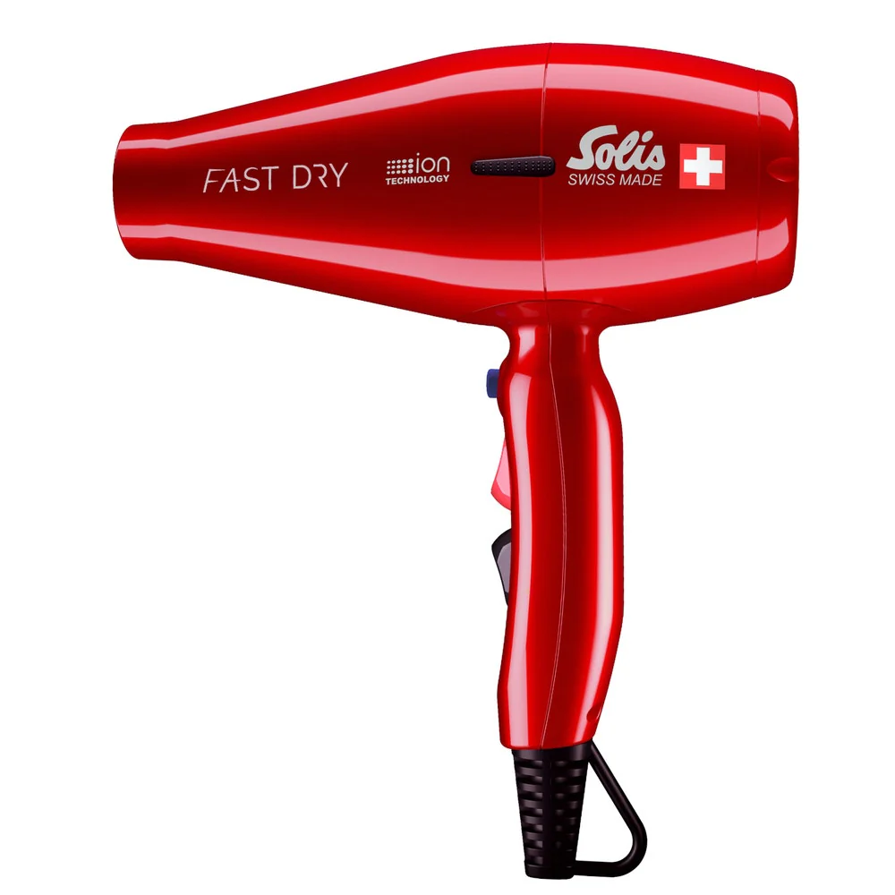 Solis Fast Dry Haardroger Rood - Image 3