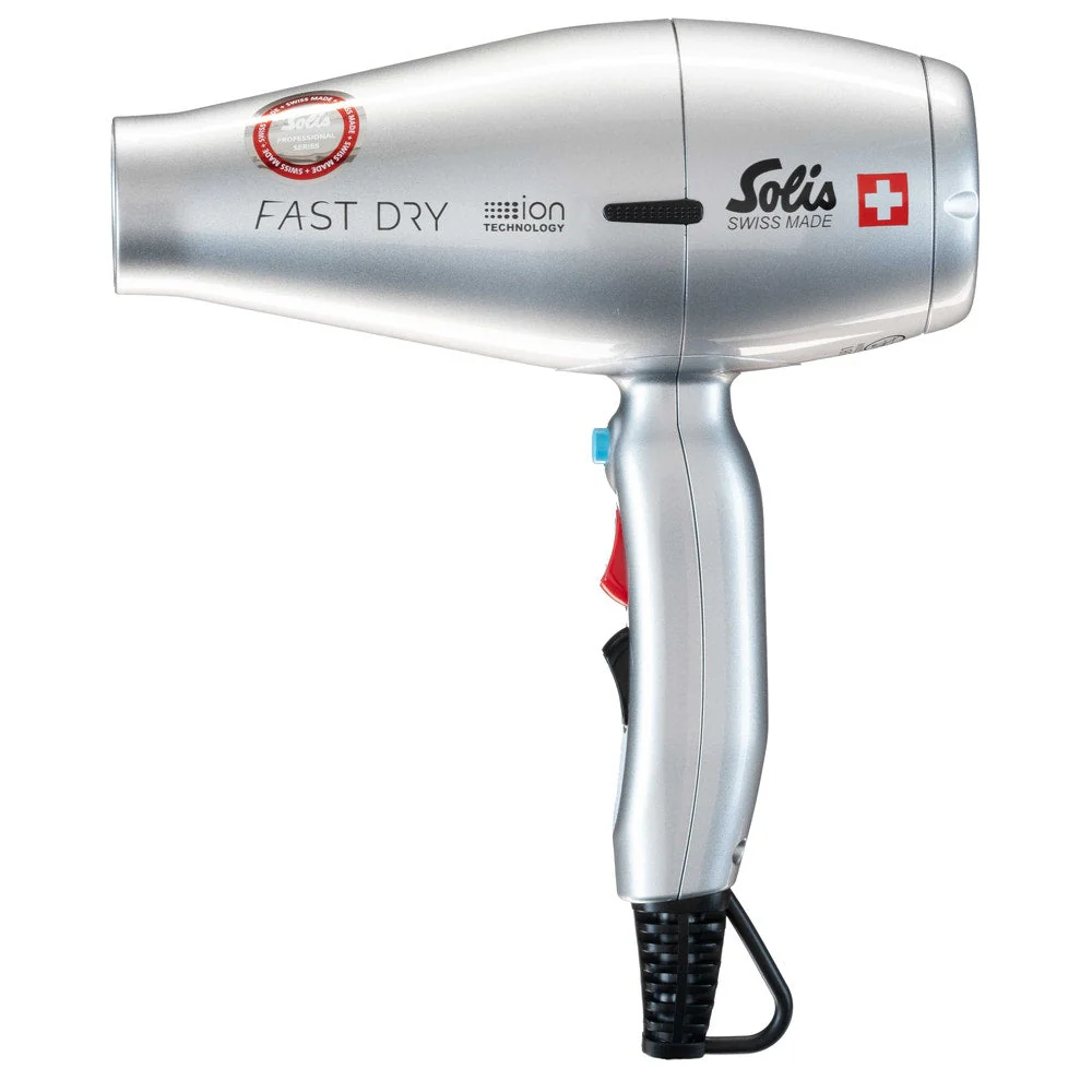 Solis Fast Dry Haardroger Zilver - Image 3