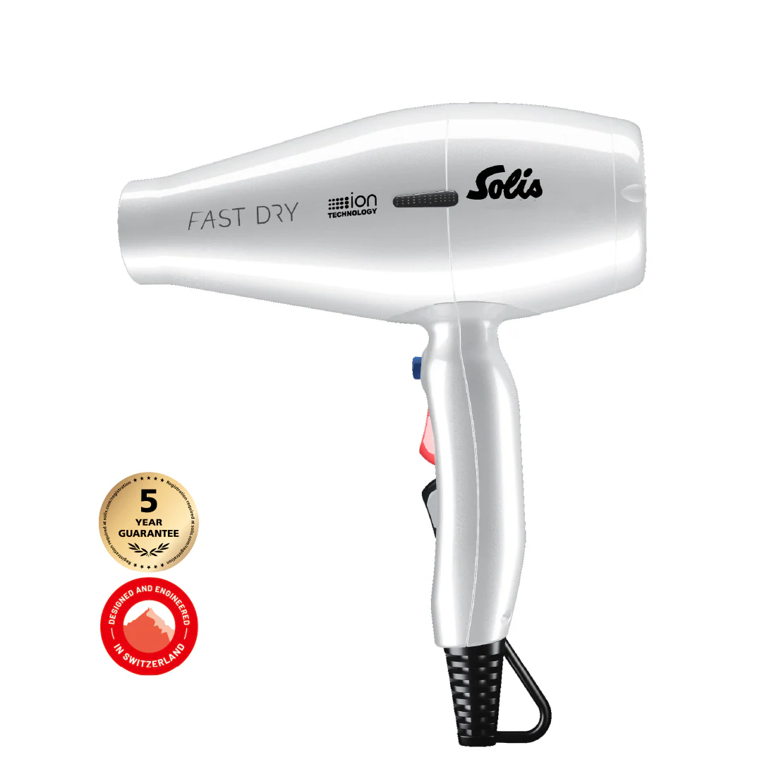 Solis Fast Dry Haardroger Zilver - Image 4