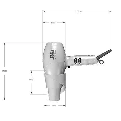 Solis Swiss Perfection Wall Mounted Zwart - Image 4