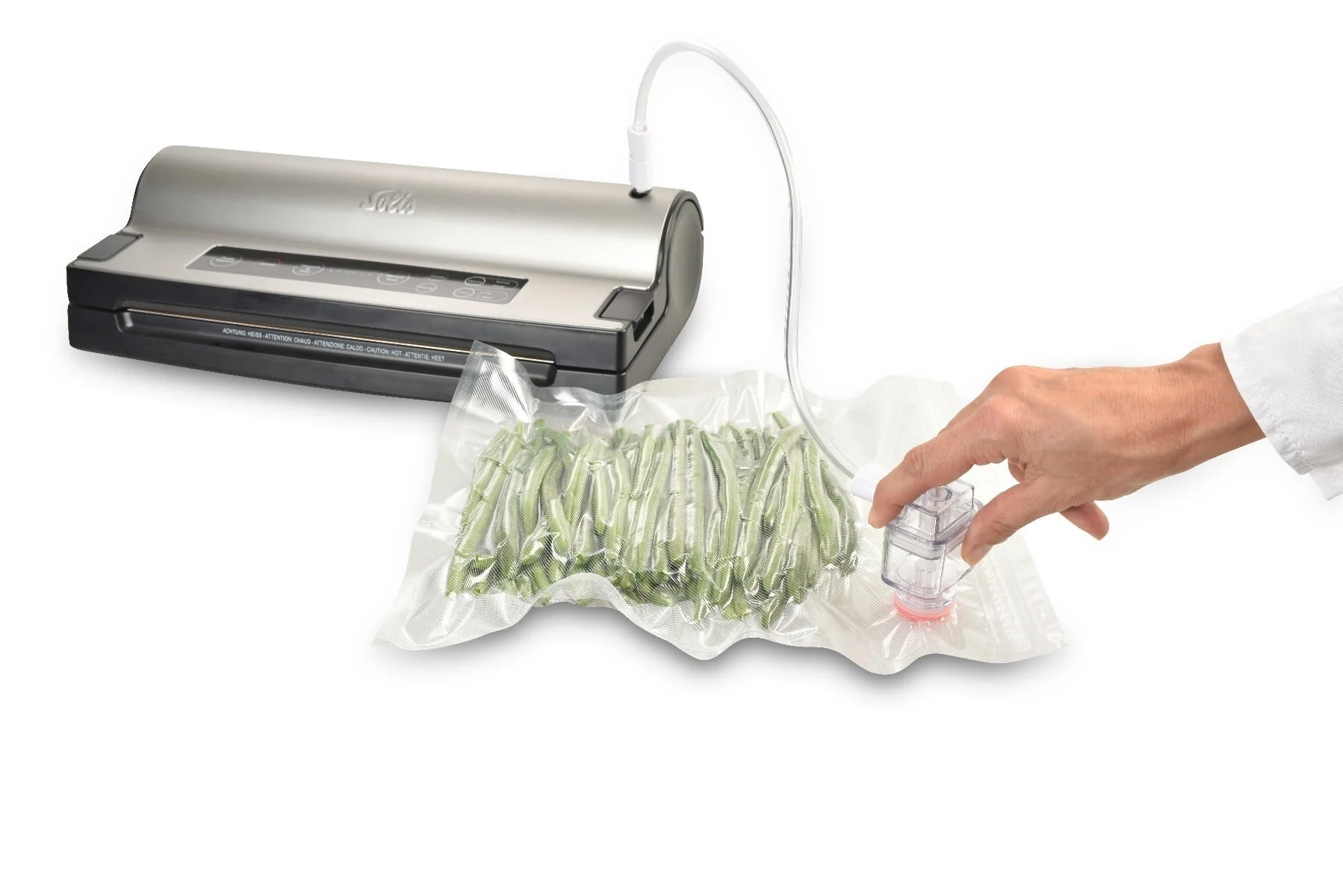 Solis vacuum Folie Rollen & 26 x 35 cm zip Zakken (starters set) - Image 5